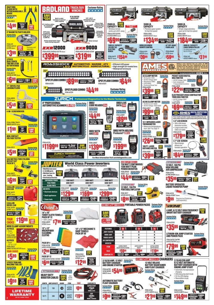 Harbor Freight Flyer Sale September, 2019