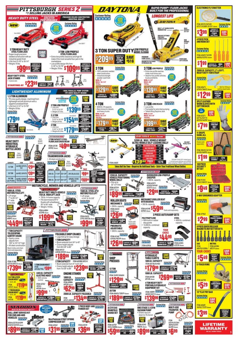 Harbor Freight Flyer Sale September, 2019