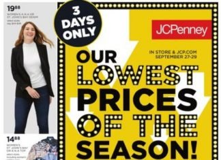 JCPenney Weekly Ad Sep 27 – Sep 29, 2019