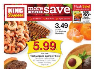 King Soopers Weekly Ad Sep 25 – Oct 1, 2019