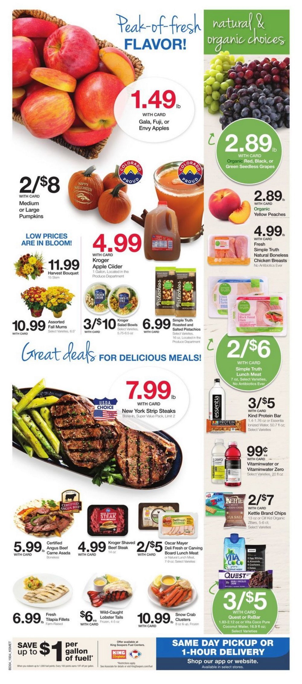 King Soopers Weekly Ad Sep 25 Oct 1, 2019