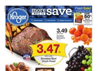 Kroger Weekly Ad Sep 25 – Oct 01, 2019