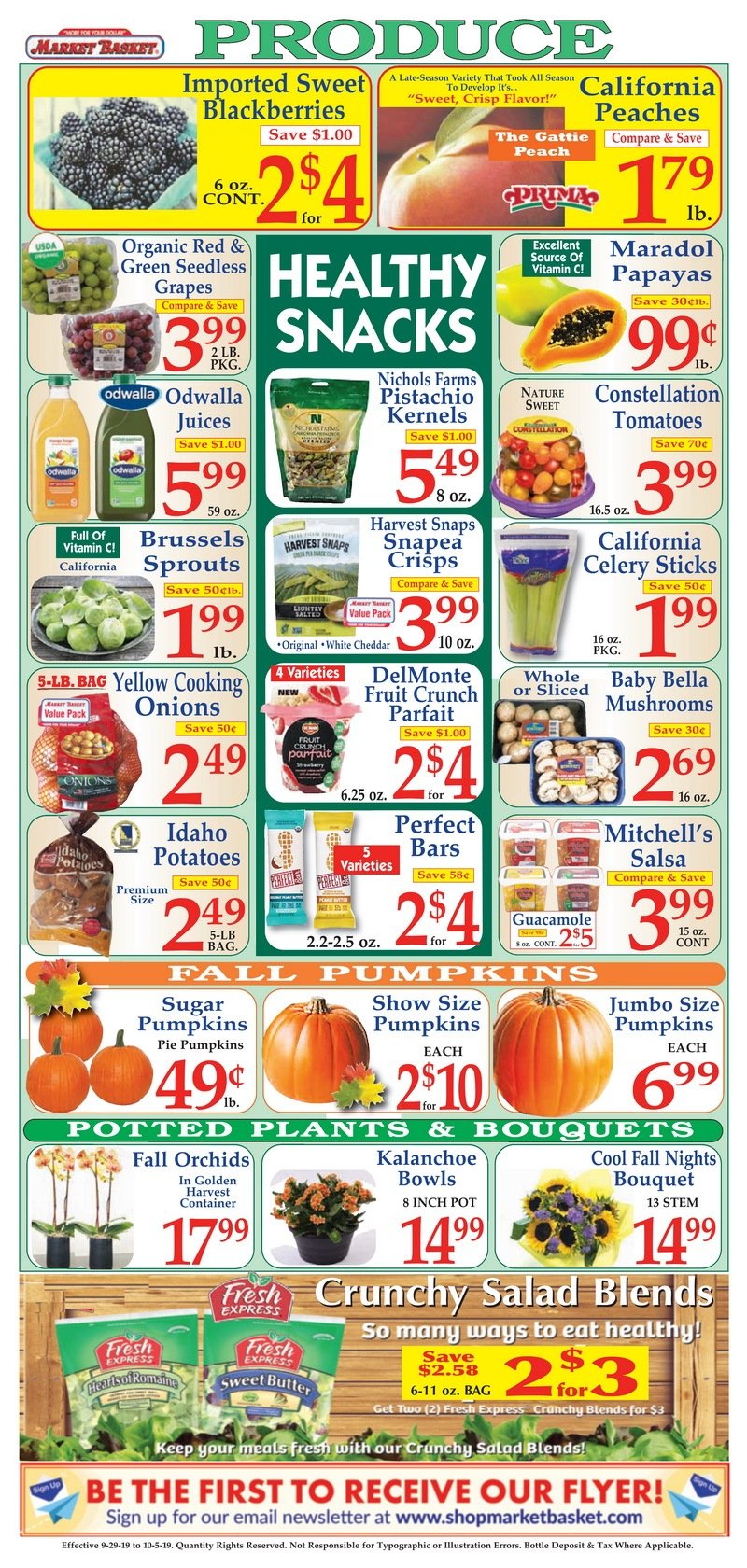 Market Basket Weekly Ad Sep 29 Oct 05, 2019