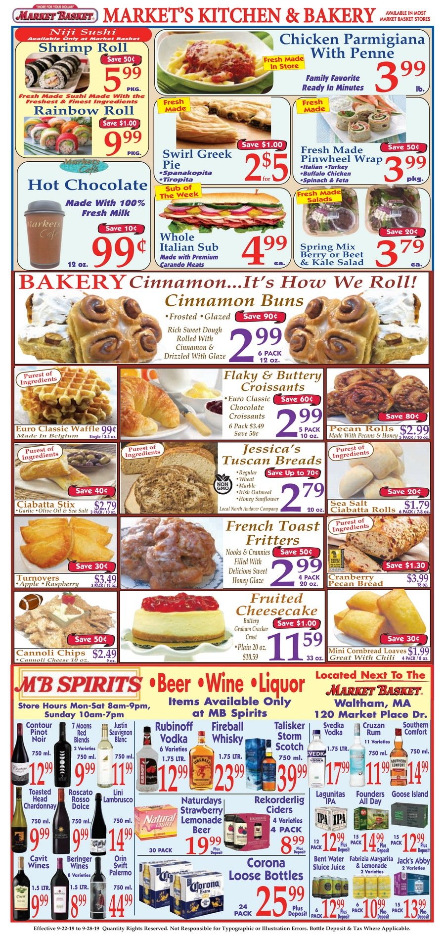 Market Basket Weekly Ad Sep 22 Sep 28, 2019
