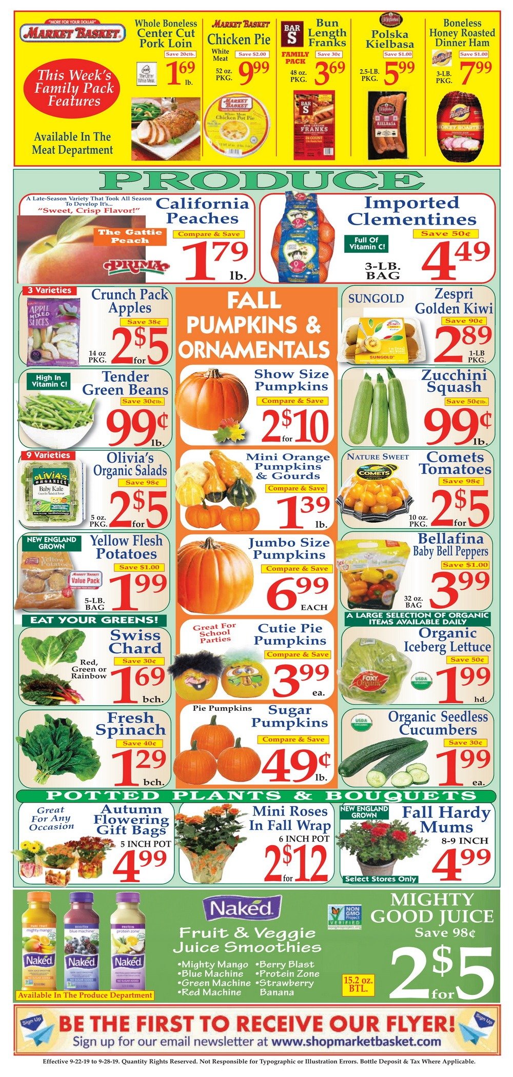 Market Basket Weekly Ad Sep 22 Sep 28, 2019