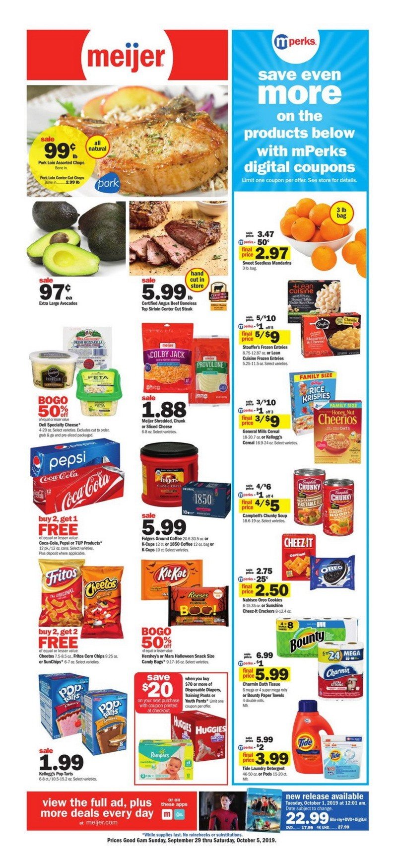 Meijer Weekly Ad Sep 29 Oct 05, 2019