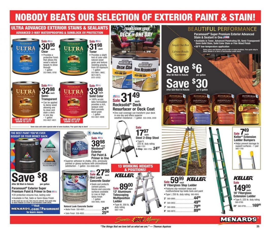 Menards Flyer Sale Sep 29 Oct 12, 2019