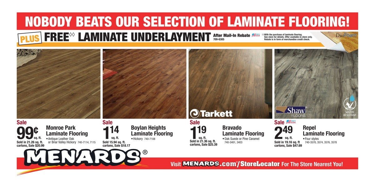 Menards Flyer Sep 29 Oct 12 2019, Laminate Flooring Cutter Menards
