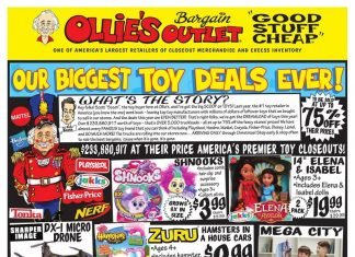 Ollie’s Weekly Ad Sep 26 – Oct 02, 2019