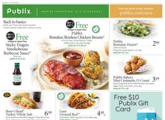 Publix Weekly Ad Sep 25 – Oct 1, 2019