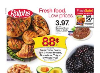 Ralphs Weekly Ad Sep 25 – Oct 1, 2019