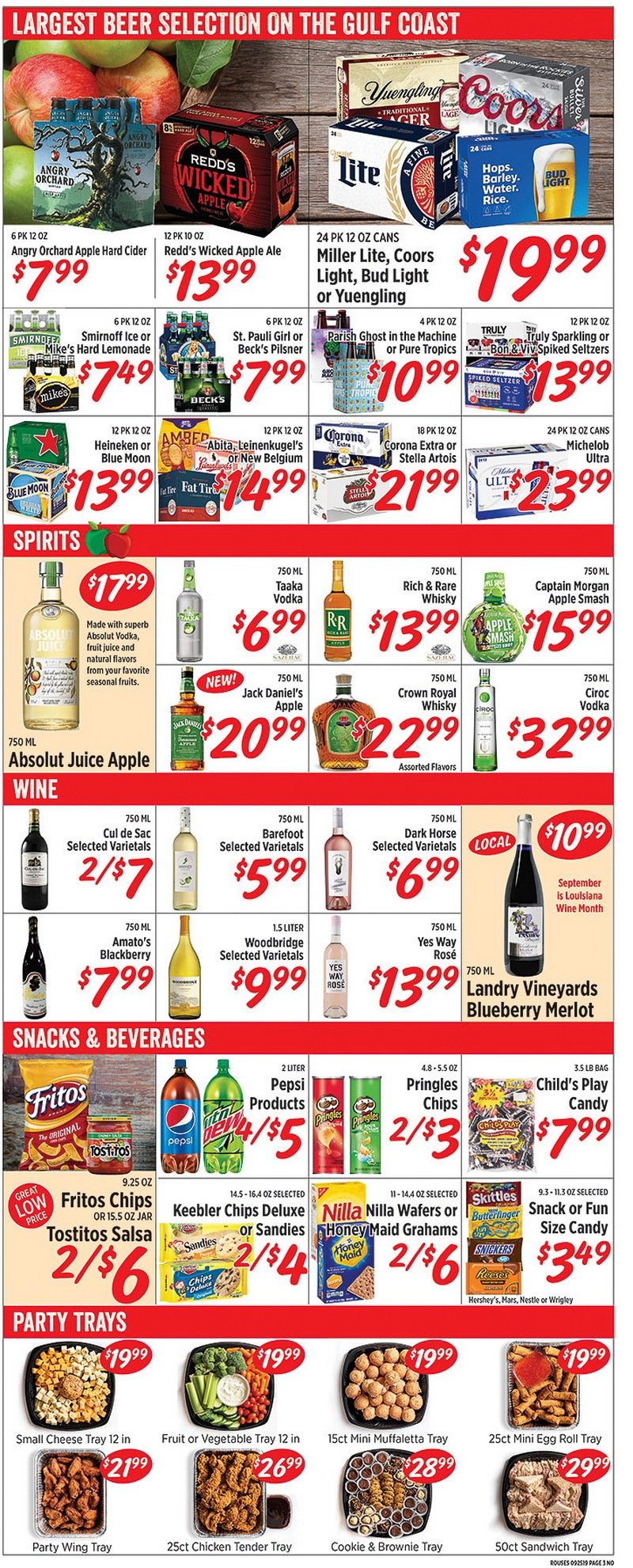 Rouses Weekly Ad Sep 25 – Oct 02, 2019