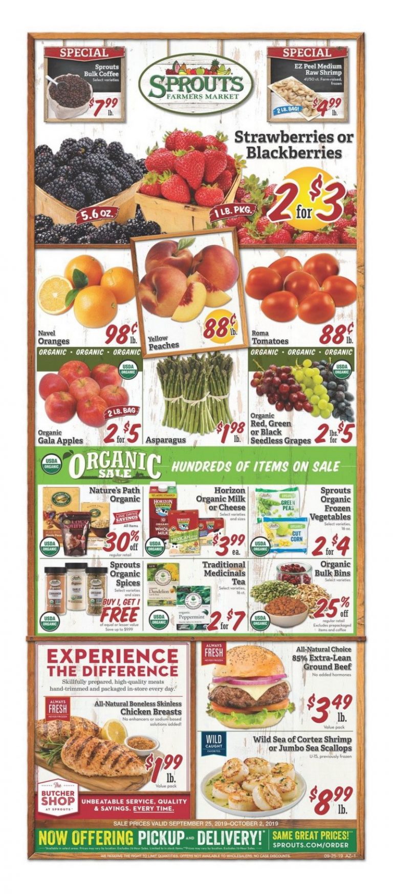 Sprouts Weekly Ad Sep 25 Oct 02, 2019