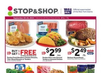 Stop & Shop Weekly Ad Sep 20 – Sep 26, 2019