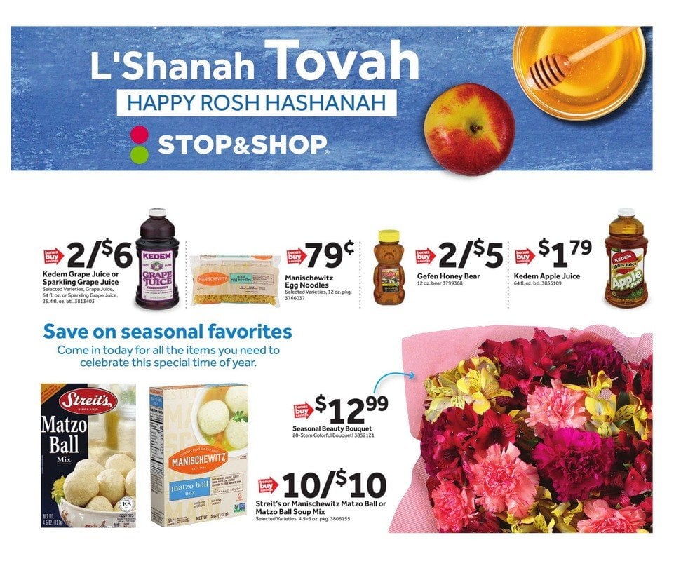 Stop &amp; Shop Weekly Ad Sep 20 – Sep 26, 2019