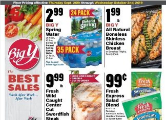 Big Y Weekly Flyer Sep 26 – Oct 2, 2019