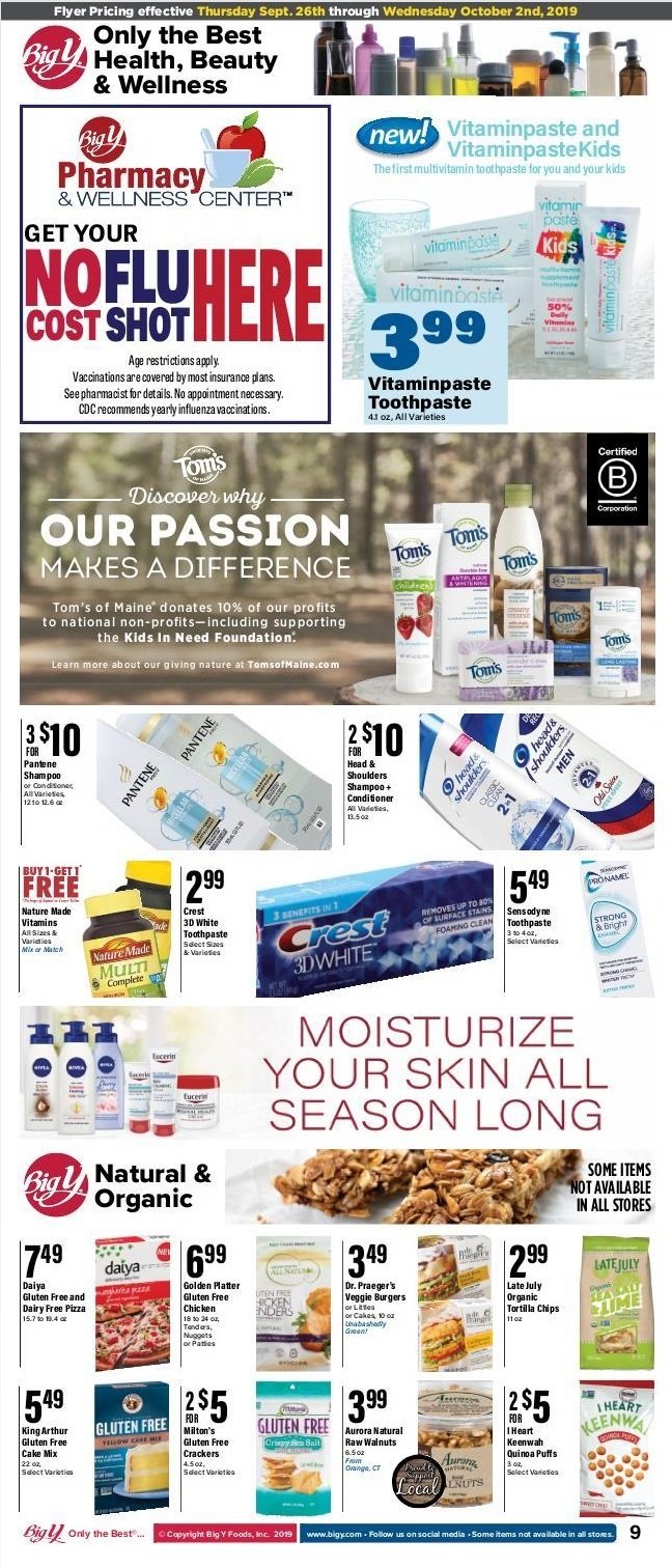 Big Y Weekly Flyer Sep 26 Oct 2, 2019