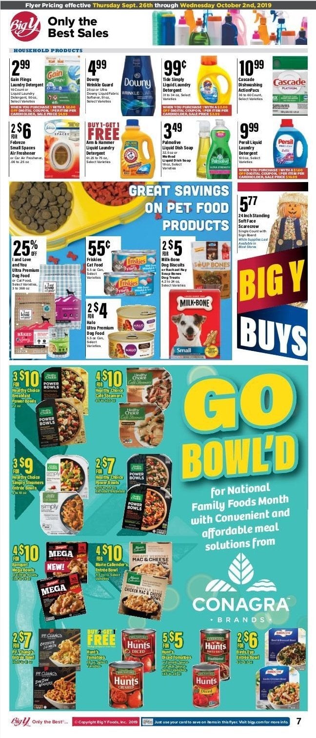 Big Y Weekly Flyer Sep 26 Oct 2, 2019
