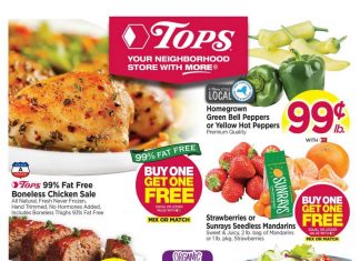 Tops Weekly Circular Sep 22 – Sep 28, 2019