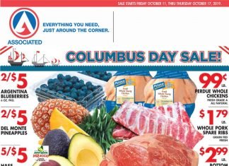 Associated Supermarkets Weekly Ad Oct 11 – Oct 17, 2019