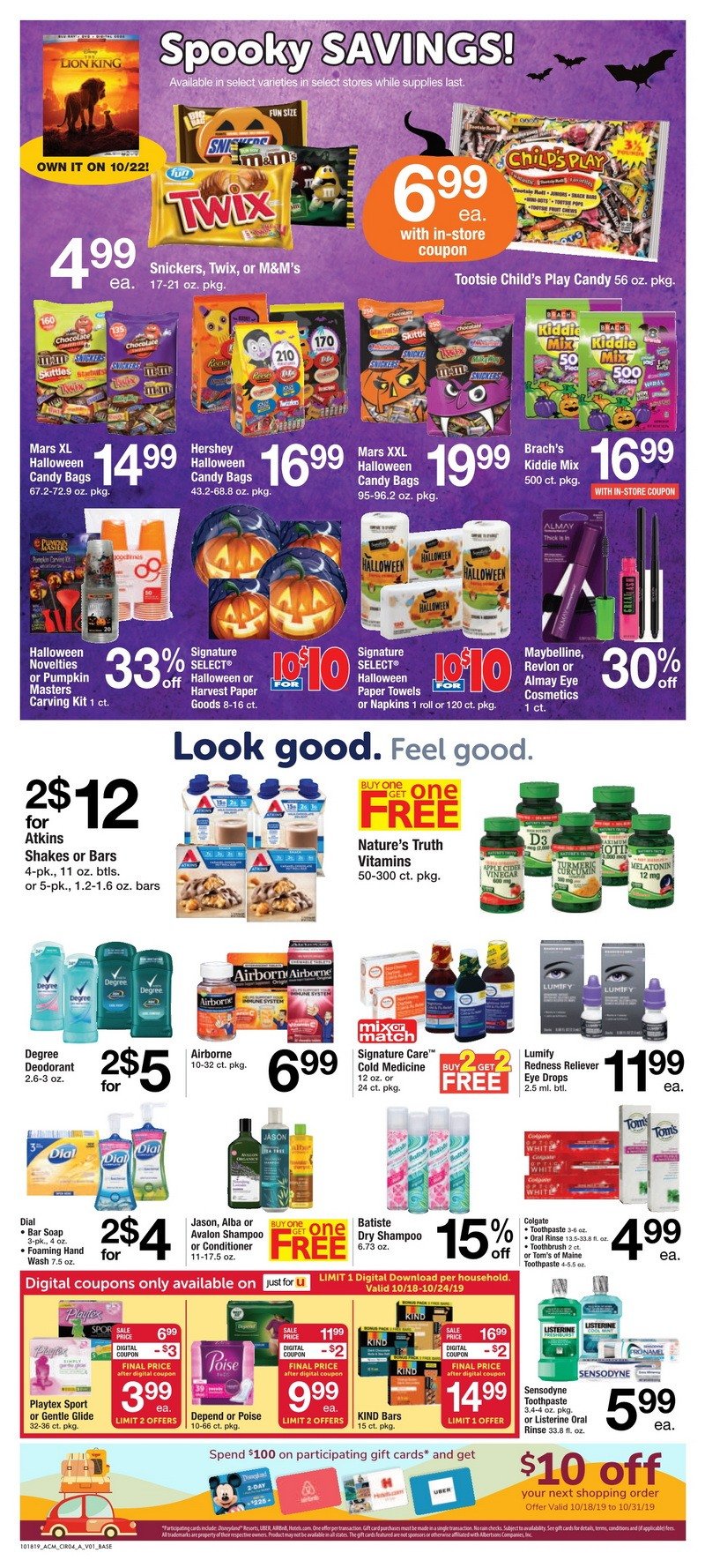 Acme Weekly Ad Oct 18 Oct 24, 2019