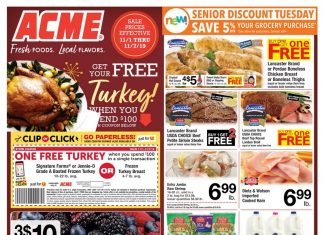 Acme Weekly Ad Nov 01 – Nov 07, 2019