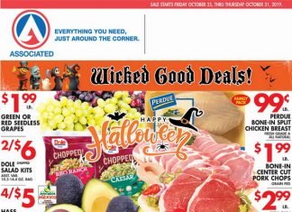 Associated Supermarkets Weekly Ad Oct 25 – Oct 31, 2019