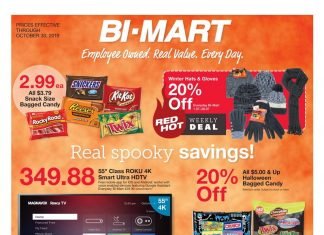 Bi Mart Weekly Ad Oct 24– Oct 30, 2019