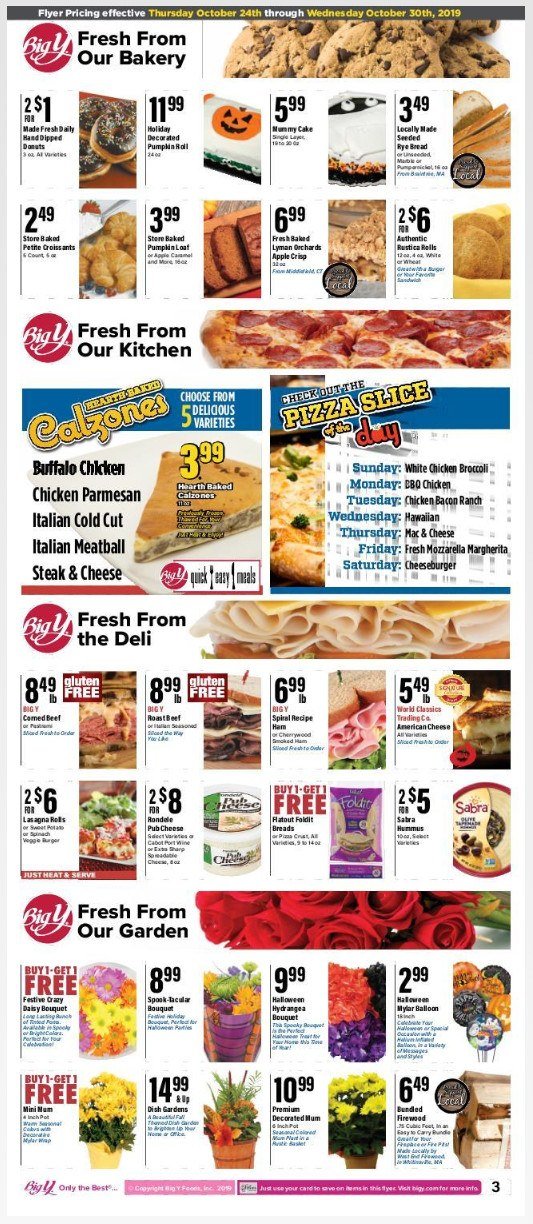 Big Y Weekly Ad Oct 24 Oct 30, 2019