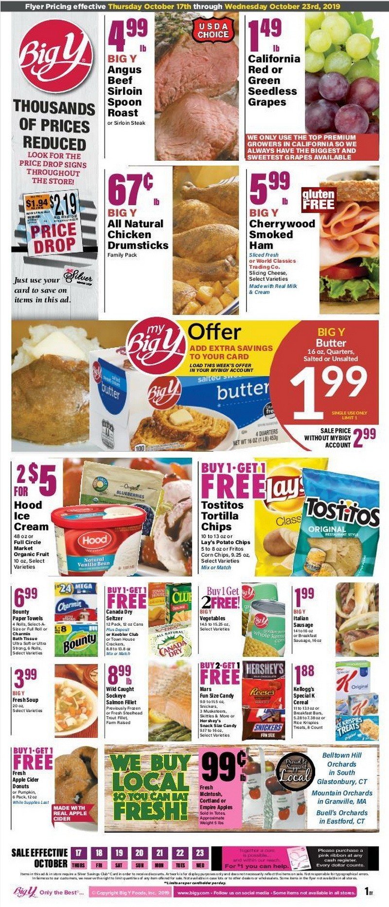 Big Y Weekly Ad Oct 17 Oct 23, 2019