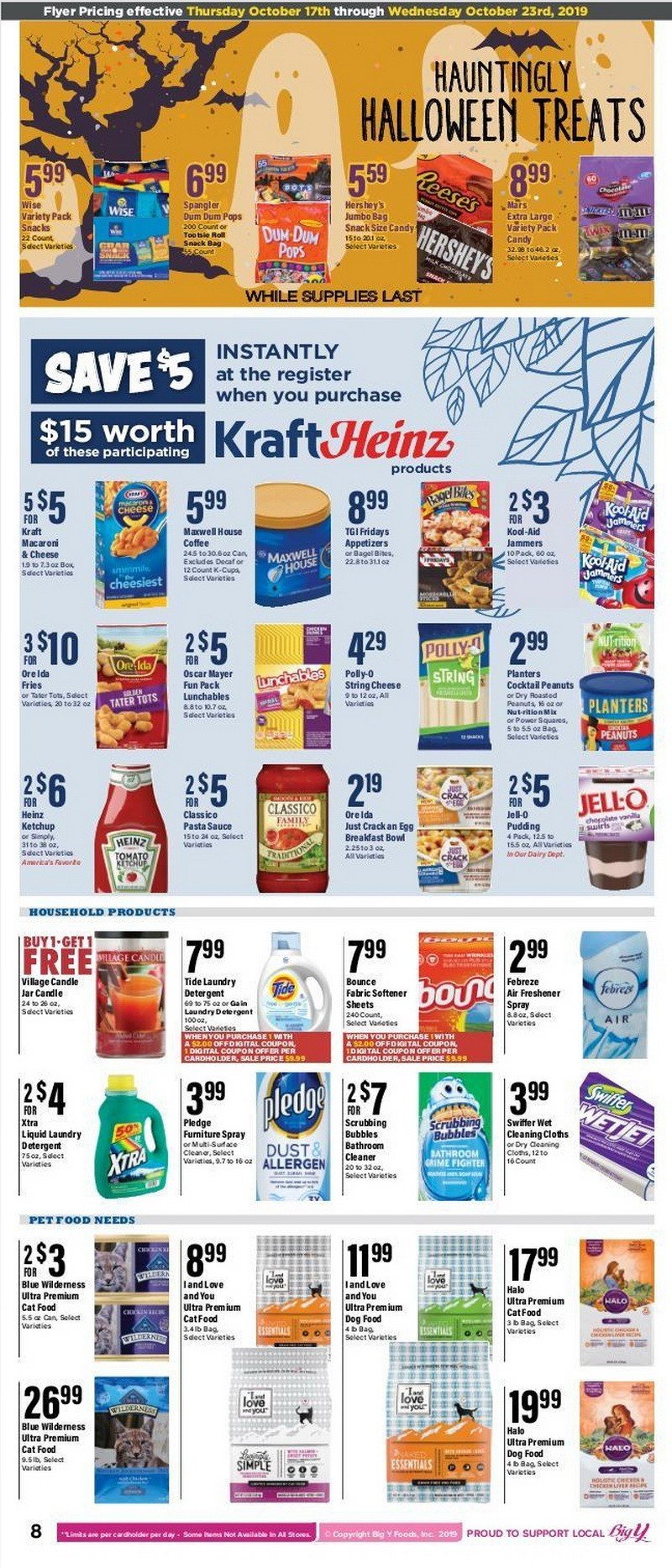 Big y weekly ad oct 17 oct 23 2019