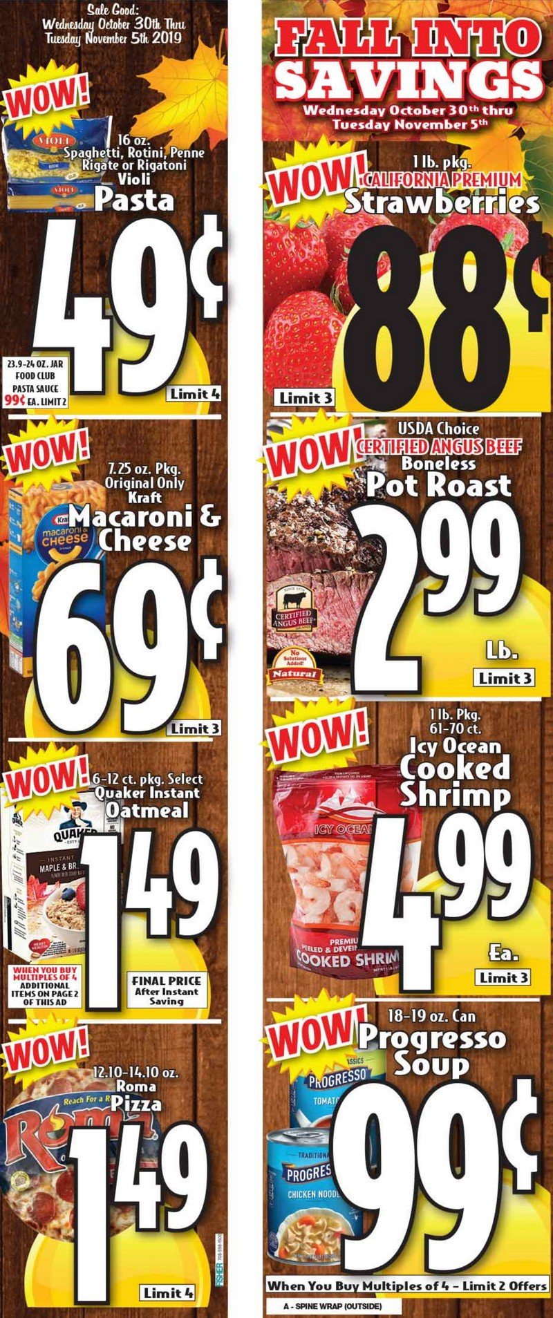 Butera Weekly Ad Oct 30 Nov 05, 2019