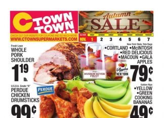 C-Town Weekly Ad Nov 01 – Nov 07 , 2019