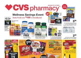 CVS Weekly Ad Oct 6 – Oct 12, 2019