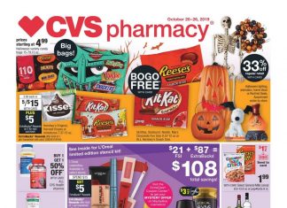 CVS Weekly Ad Oct 20 – Oct 26, 2019