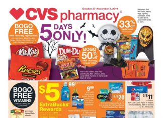 CVS Weekly Ad Oct 27 – Nov 02, 2019