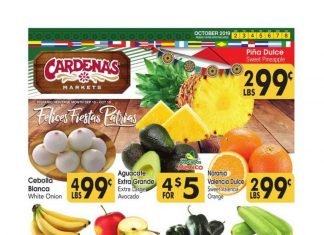 Cardenas Weekly Ad Oct 2 – Oct 8, 2019