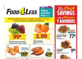 Food 4 Less Weekly Ad Oct 16 – Oct 22, 2019