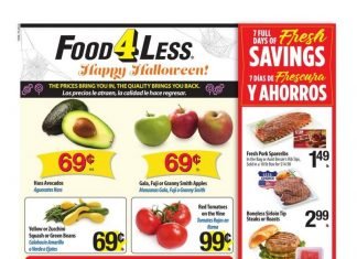 Food 4 Less Weekly Ad Oct 23 – Oct 29, 2019