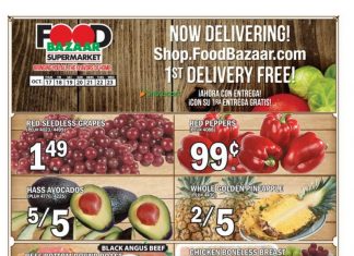 Food Bazaar Weekly Ad Oct 17 – Oct 23, 2019