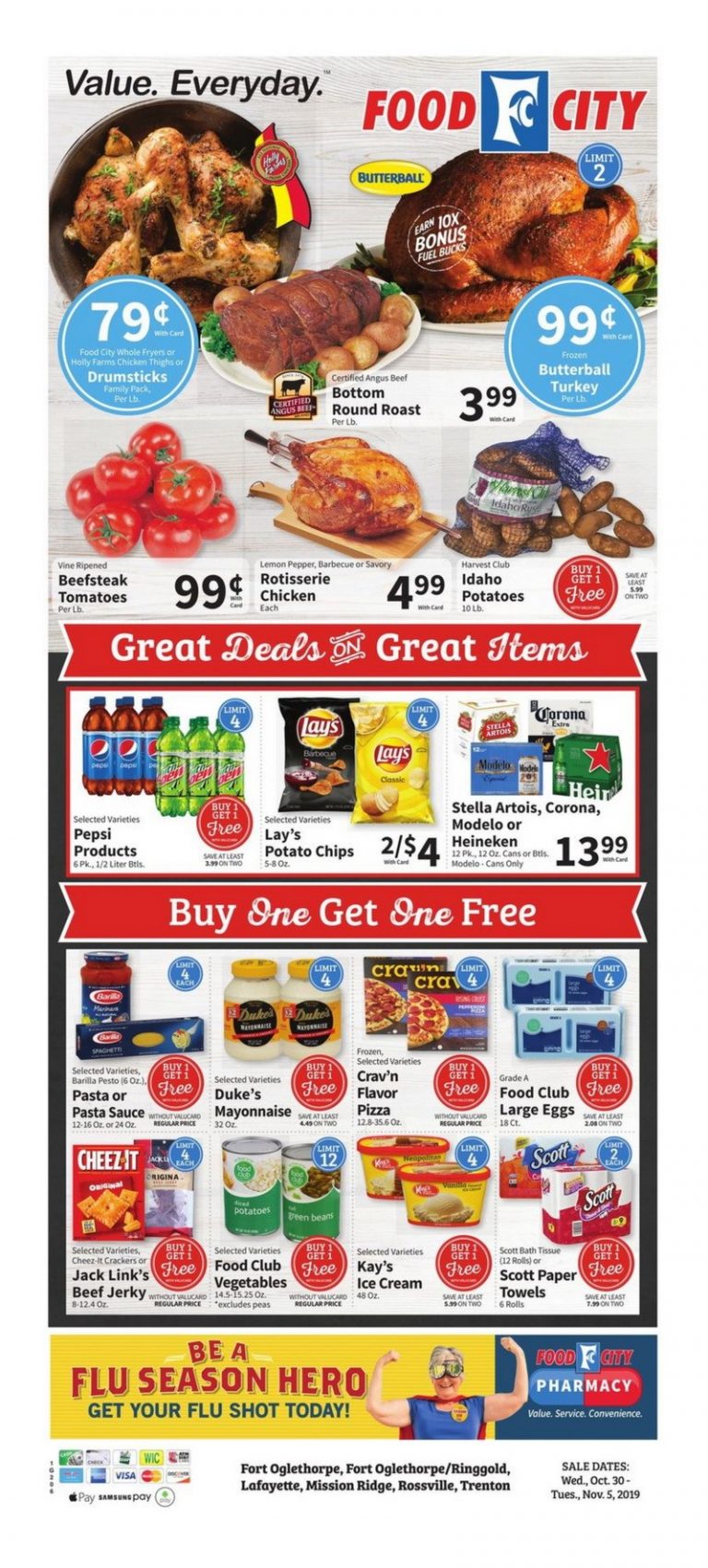 Food City Weekly Ad Oct 30 Nov 05, 2019