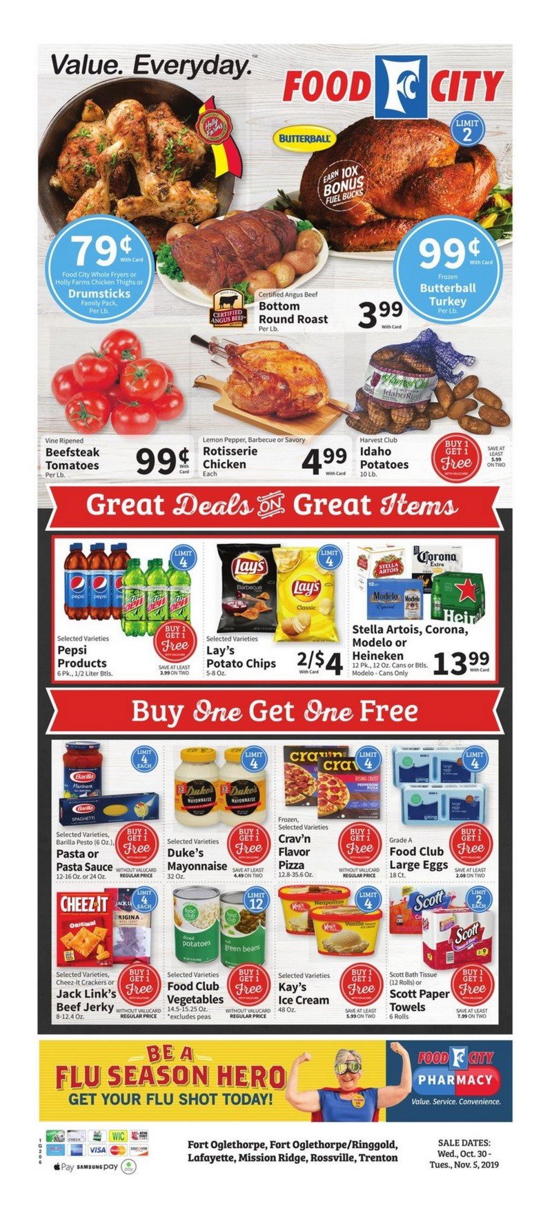 Food City Weekly Ad Oct 30 Nov 05, 2019
