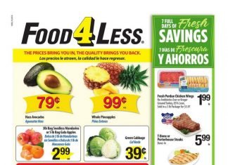 Food 4 Less Weekly Ad Oct 9 – Oct 15, 2019