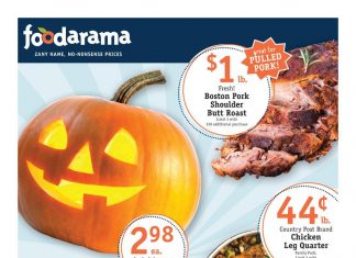 Foodarama Weekly Ad Oct 16 – Oct 22, 2019