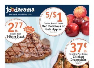 Foodarama Weekly Ad Oct 23 – Oct 29, 2019