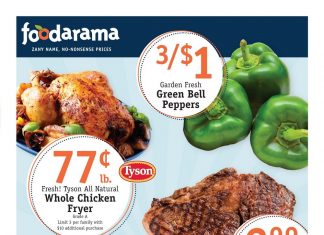 Foodarama Weekly Ad Oct 9 – Oct 15, 2019