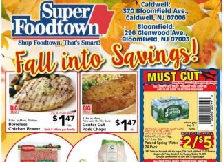 Foodtown Weekly Ad Oct 4 – Oct 10, 2019