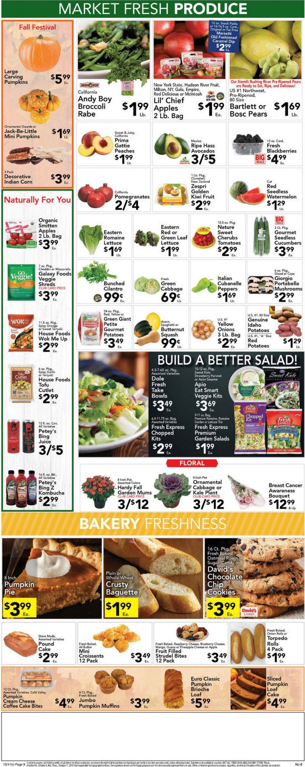 Foodtown Weekly Ad Oct 4 Oct 10, 2019