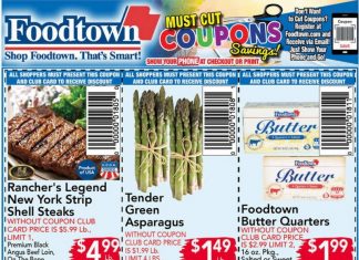 Foodtown Weekly Ad Nov 01 – Nov 07, 2019