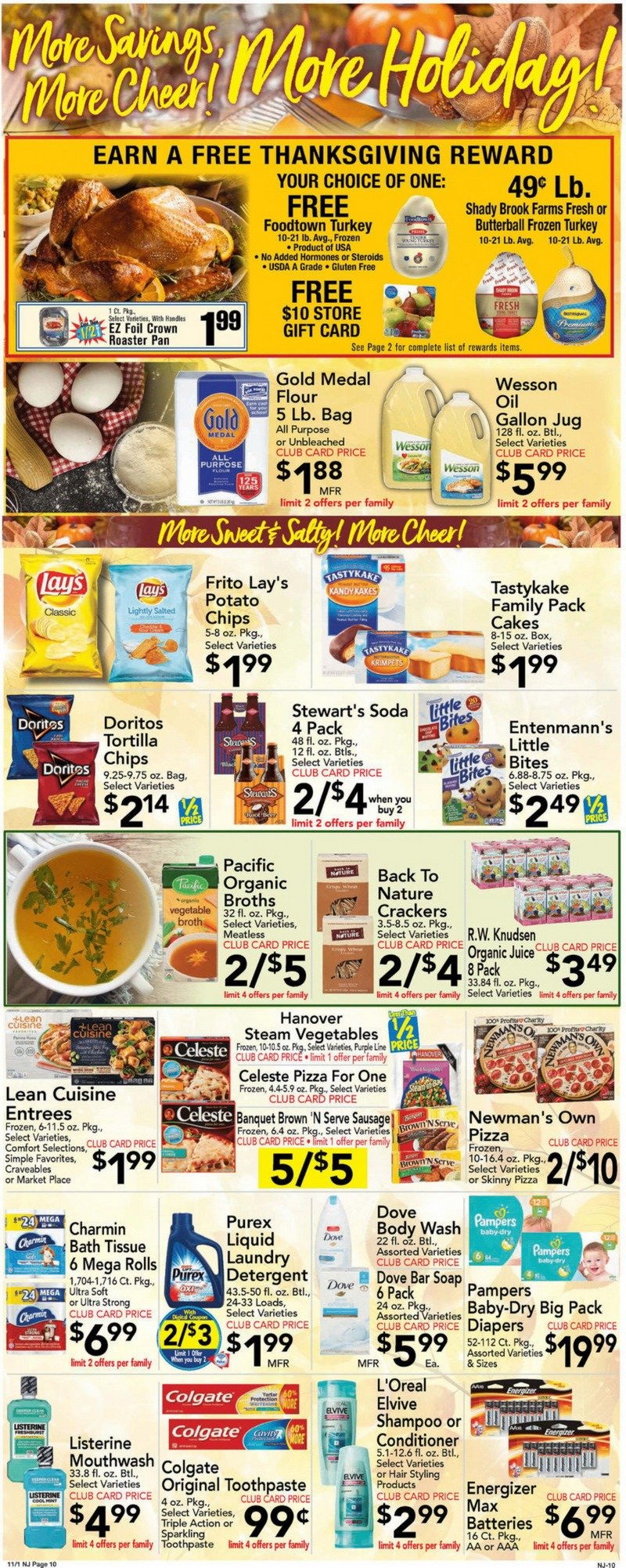 Foodtown Weekly Ad Nov 01 – Nov 07, 2019